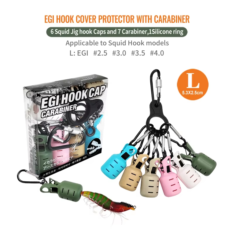 6pcs Colorful Squid Jig Hook C - Furniture Hardware Jig ulasan dan harga