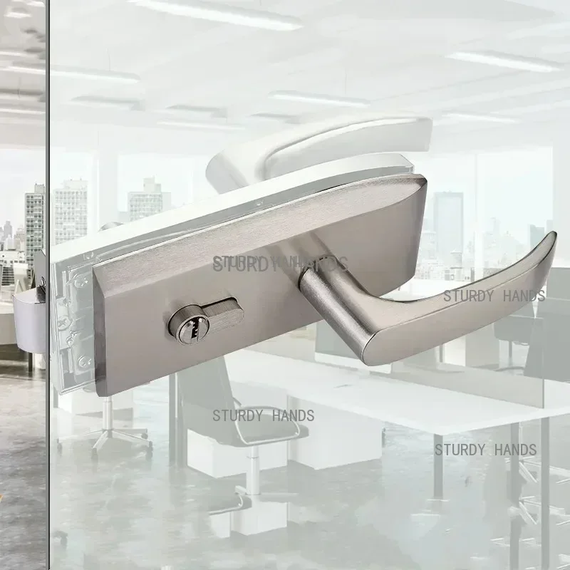 Office Glass Door Lock Bathroo - Furniture Hardware Fitting ulasan dan harga