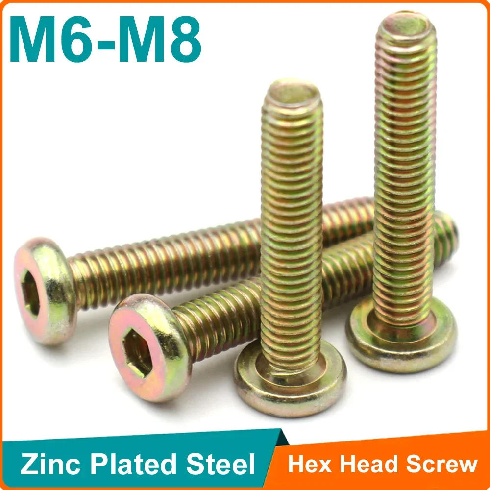 Beicai 6pcs/lot M6 M8 Zinc-pla - Furniture Hardware Lowes ulasan dan harga