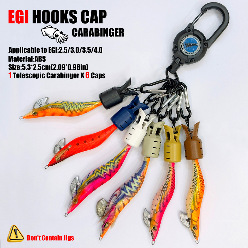 Squid Jig Hook Caps and Carabi - Furniture Hardware Jig ulasan dan harga