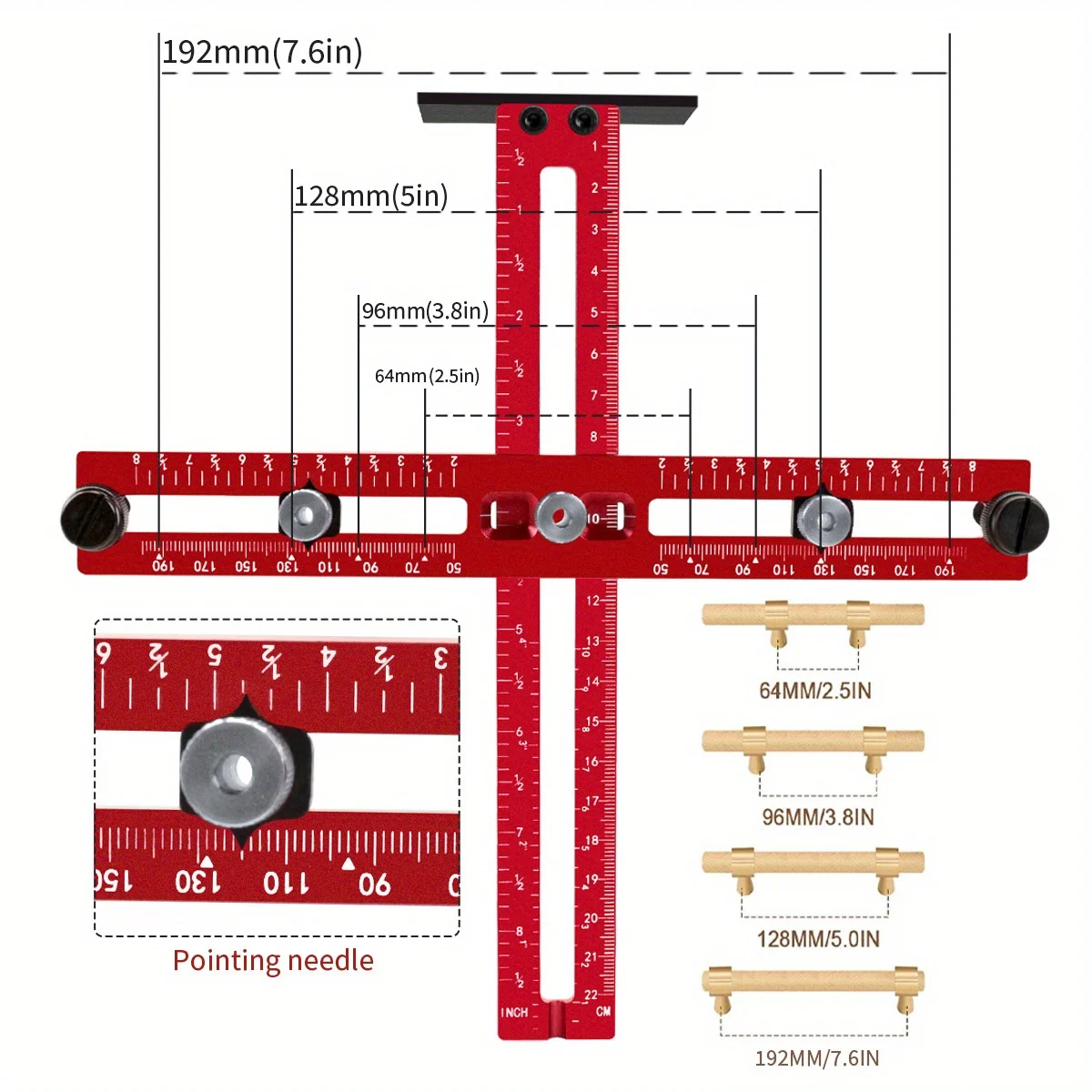 Aluminum Cabinet Handle Jig Ad - Furniture Hardware Manufacturer ulasan dan harga