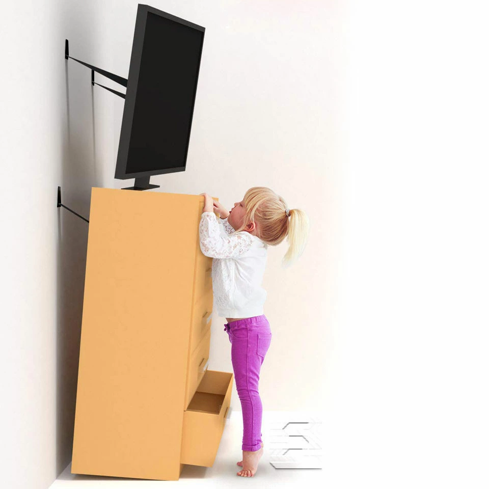 2 Pack Adjustable TV Safety St - Furniture Hardware Manufacturer ulasan dan harga